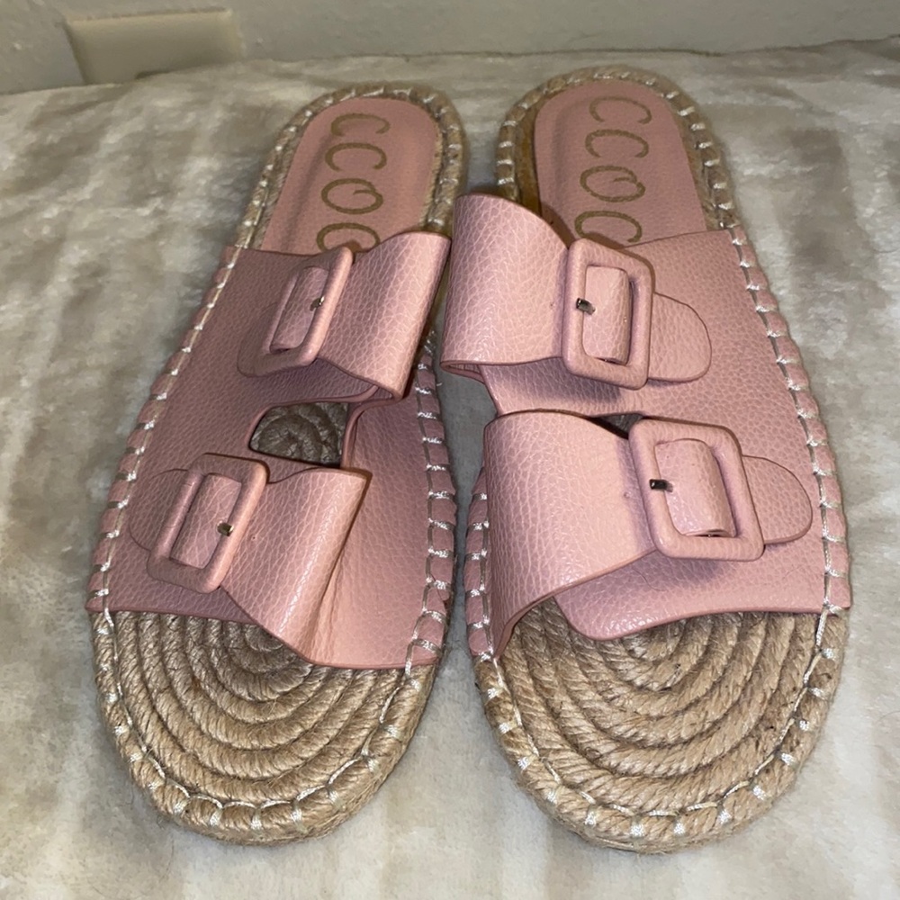 Pink CCOCCI Buckle Sandal